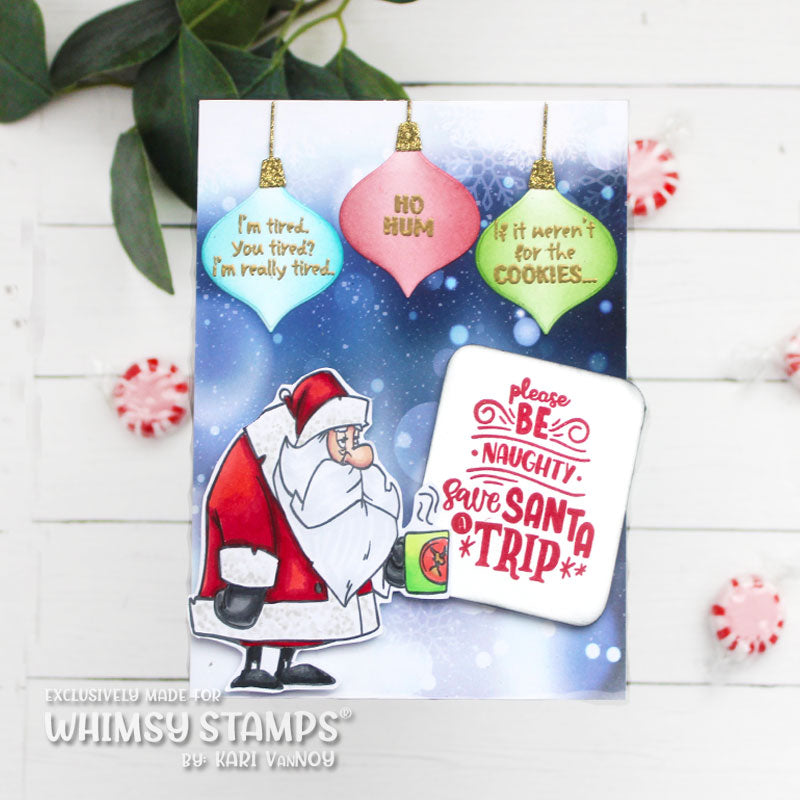 **NEW Merry Stressmas Clear Stamps