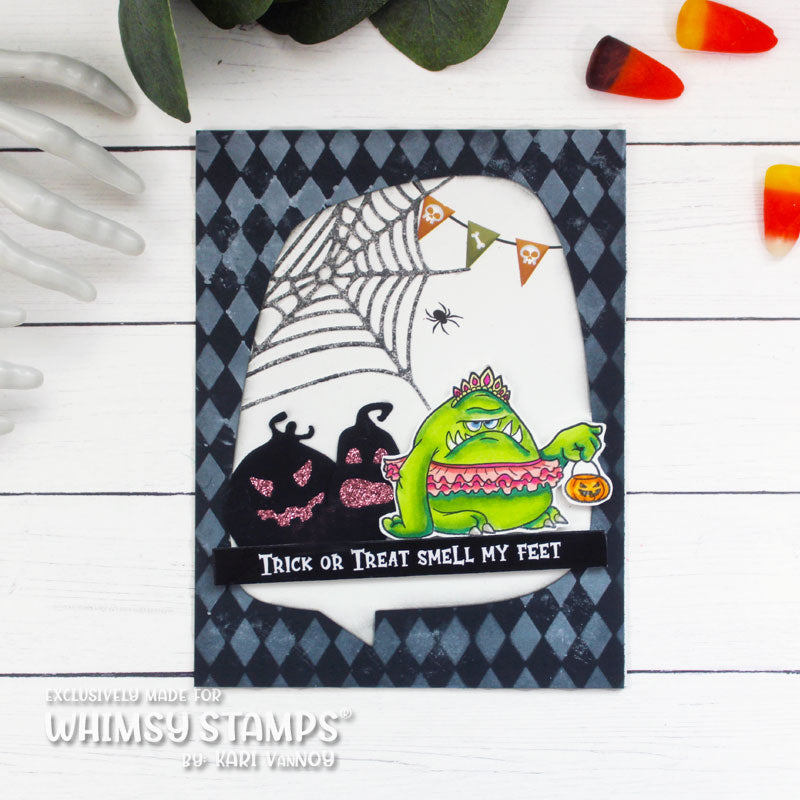 Monster Halloween Clear Stamps