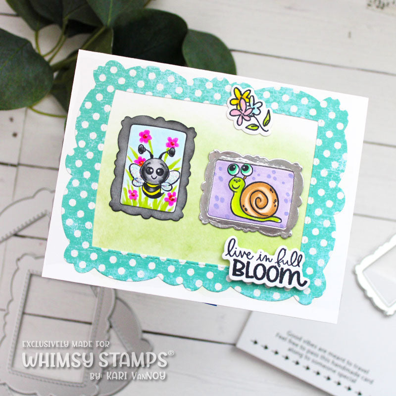 *NEW Portrait Frames Die Set - Whimsy Stamps