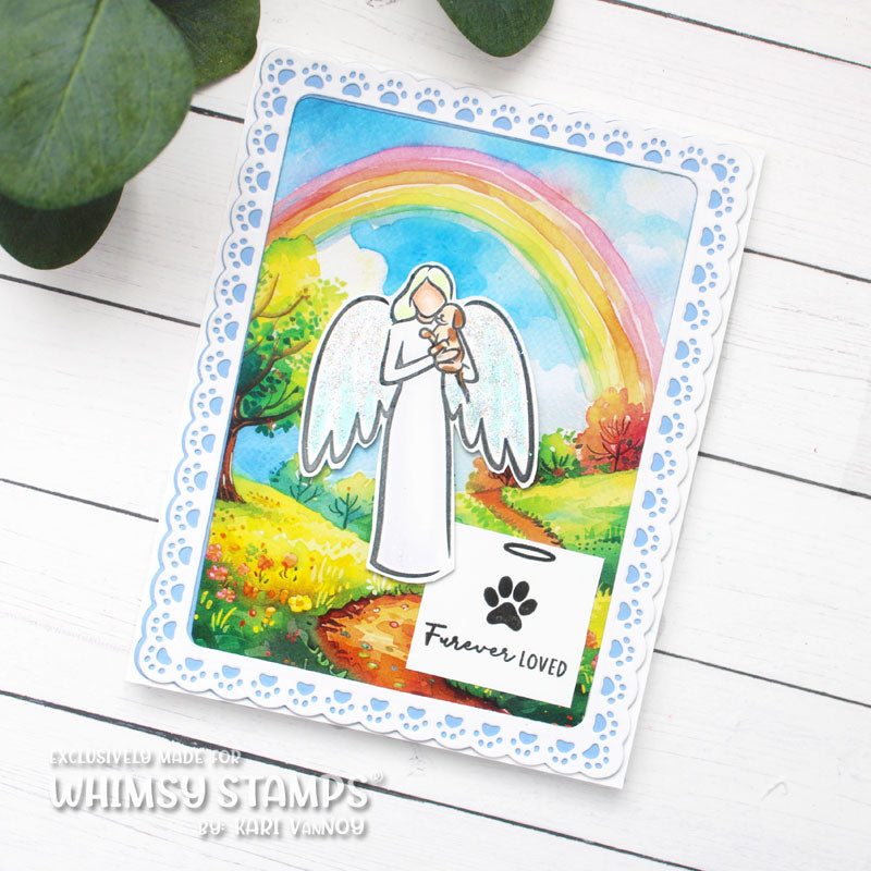 **NEW Rainbow Angel Clear Stamps