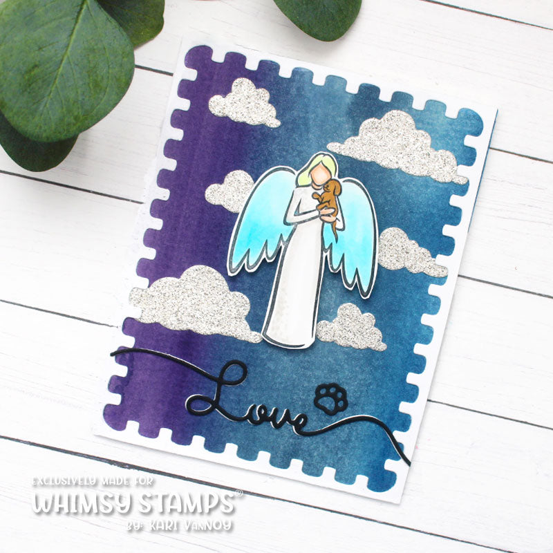 **NEW Rainbow Angel Clear Stamps