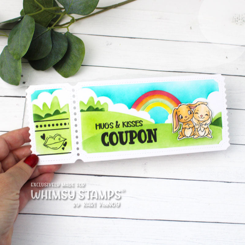 *NEW Terrific Slim Tickets Die Set - Whimsy Stamps