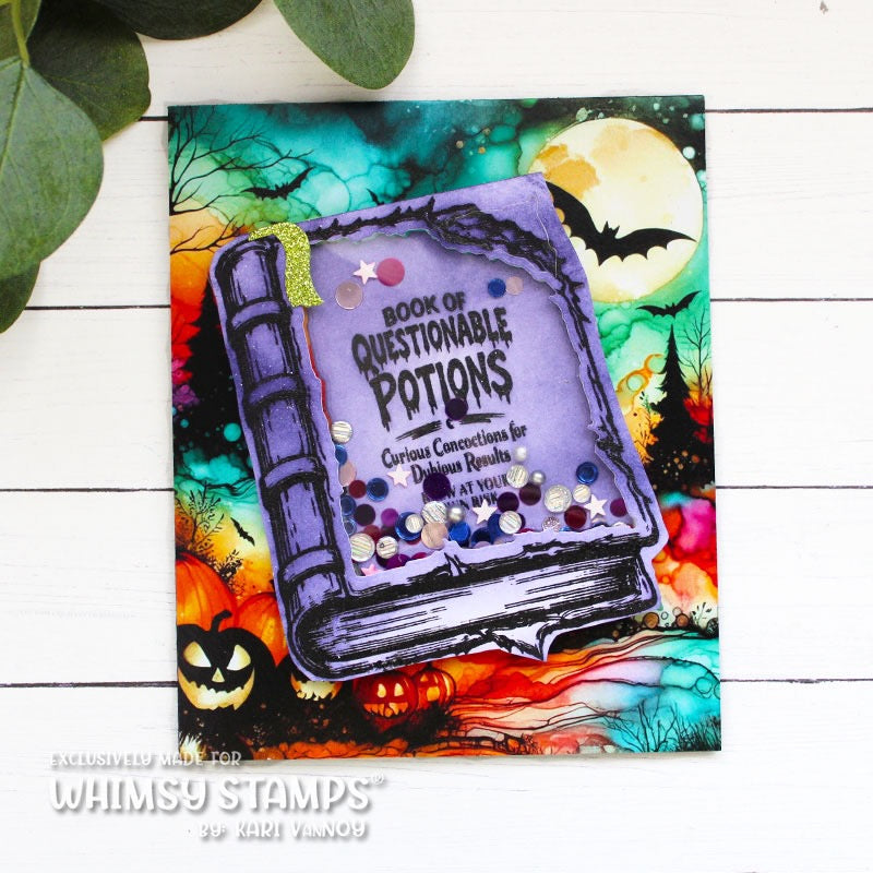 Spell Book Clear Stamps