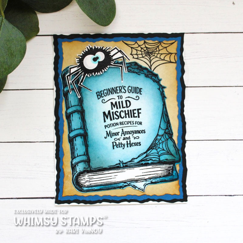 Spell Book Clear Stamps