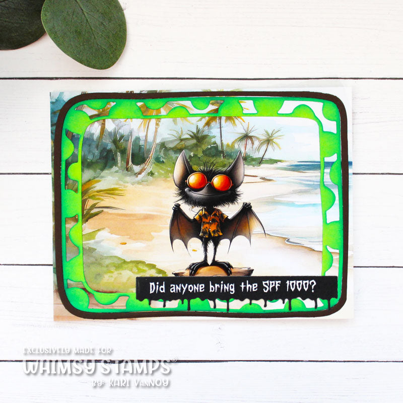 Quick Card Fronts - Summerween - Whimsy Stamps