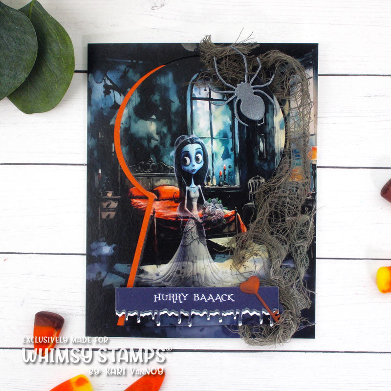 *NEW Quick Card Fronts - The Brides - Whimsy Stamps