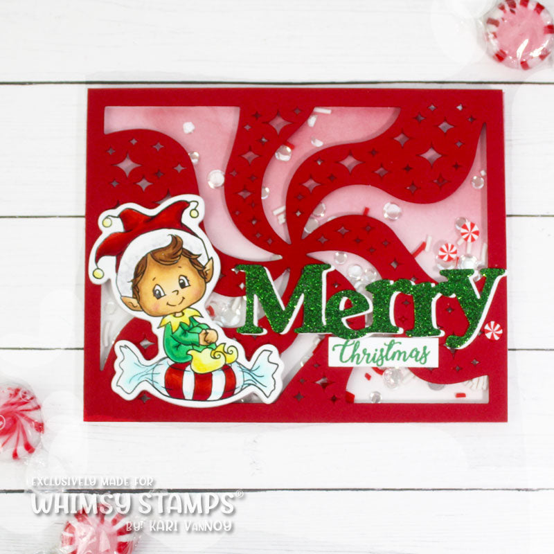 **NEW Twinkle Swirl Die - Whimsy Stamps