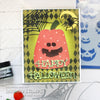 **NEW Harlequin 6x9 Stencil - Whimsy Stamps