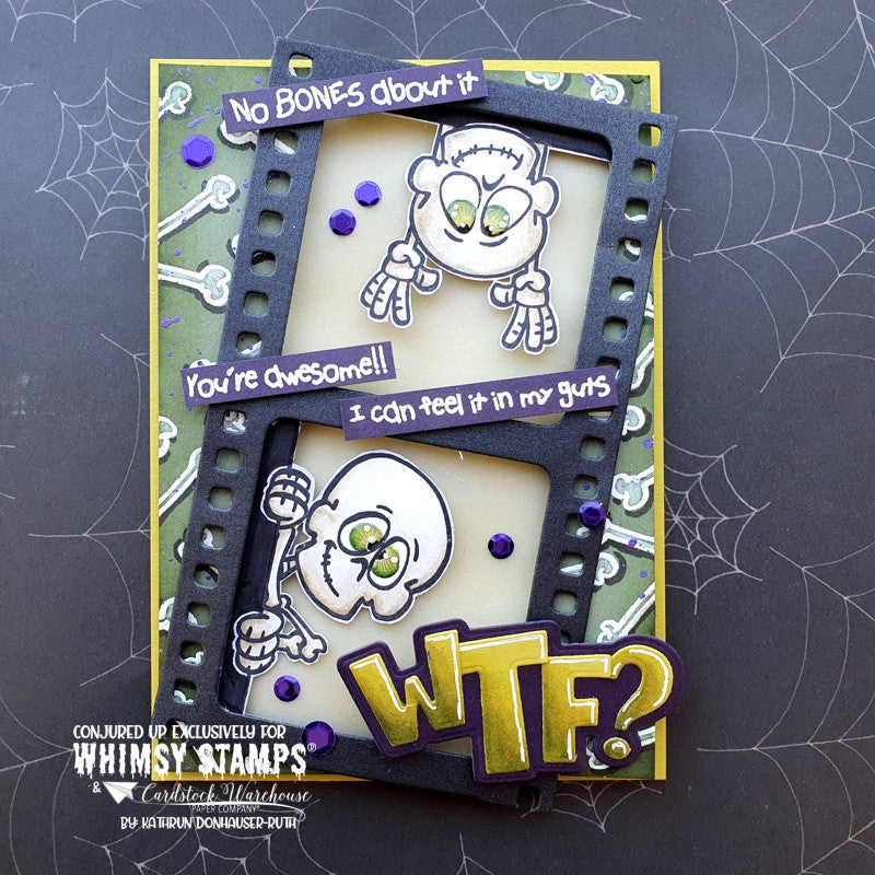 No Bones About It Clear Stamps - Whimsy Stamps