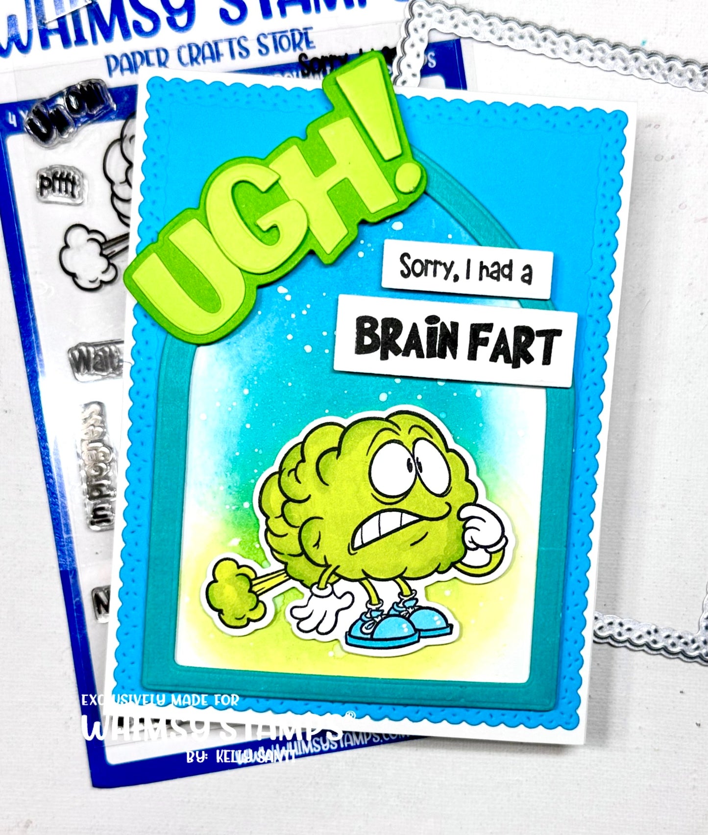 Brain Fart Clear Stamps