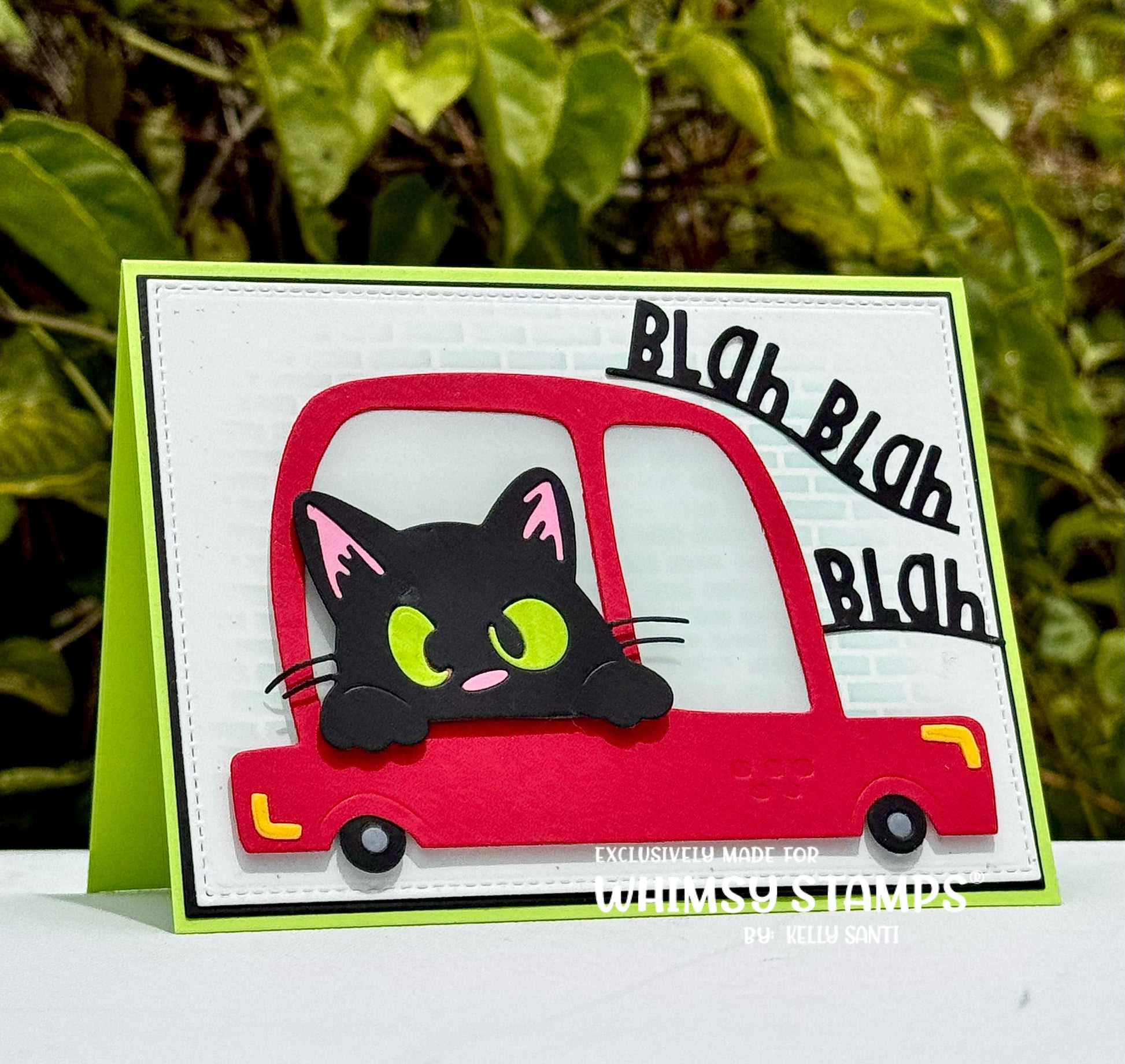 Peeking Kitty Die Set - Whimsy Stamps