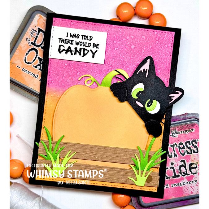 Peeking Kitty Die Set - Whimsy Stamps