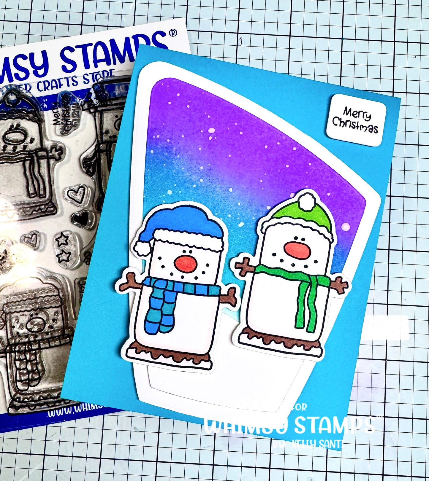 S'mores Clear Stamps - Whimsy Stamps