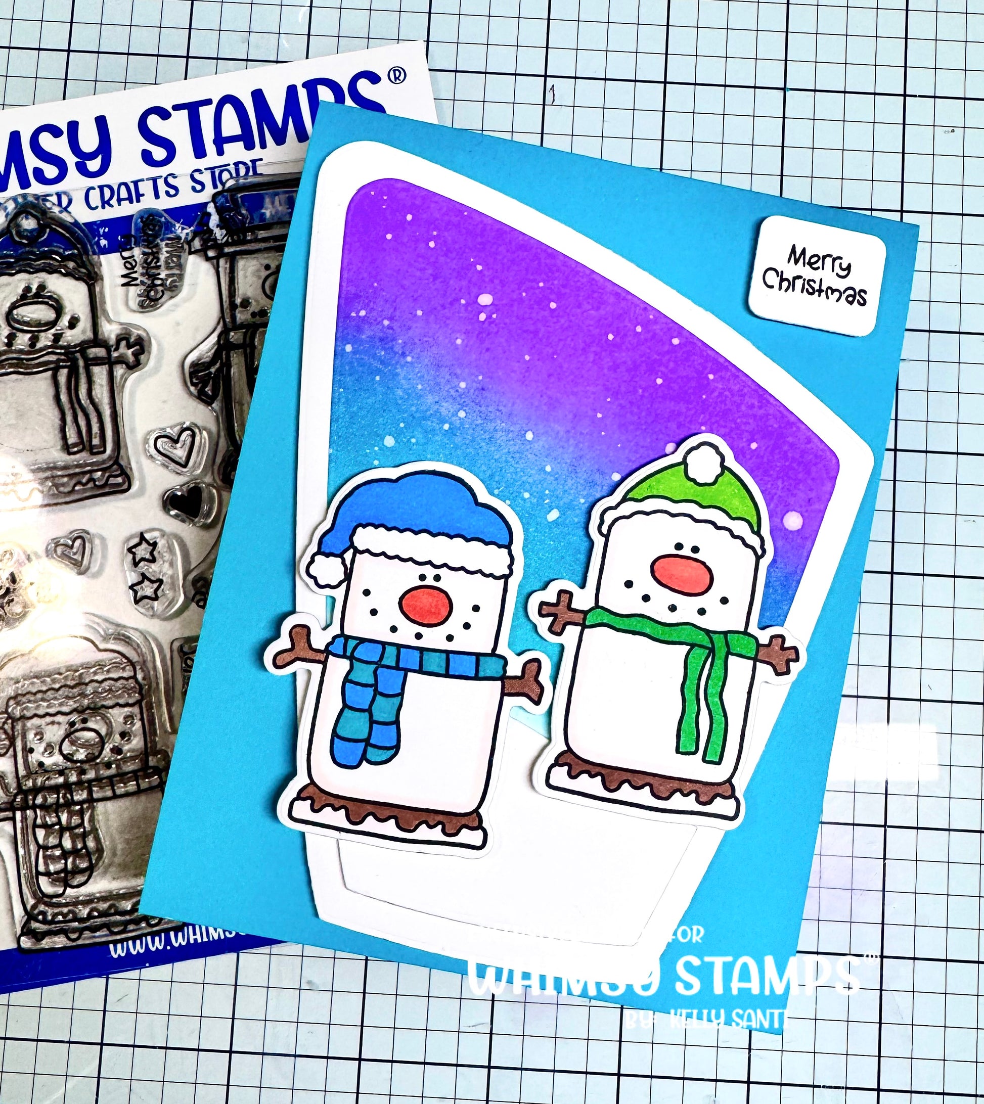 S'mores Clear Stamps - Whimsy Stamps