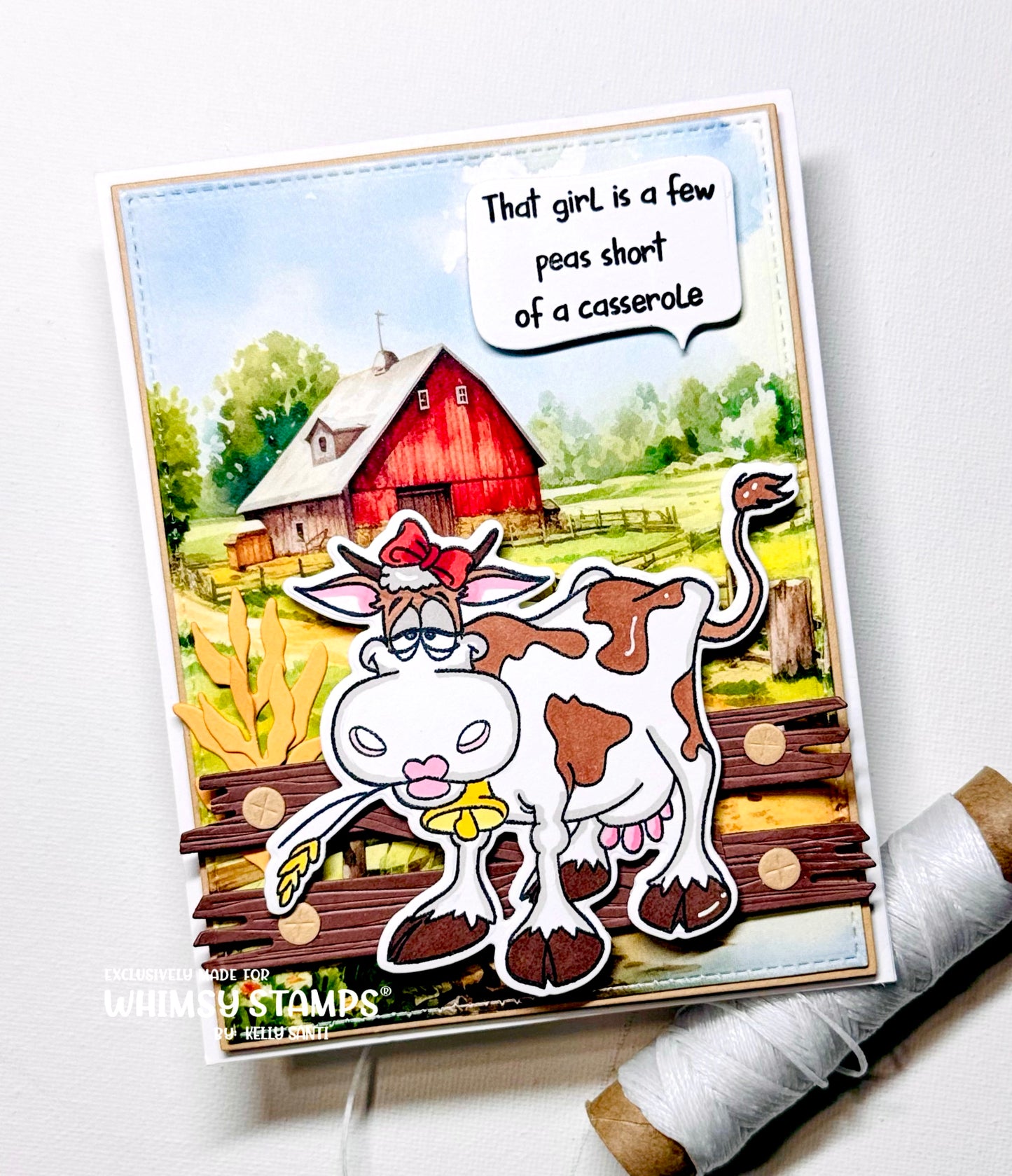 6x6 Paper Pack - Country Farm - Whimsy Stamps