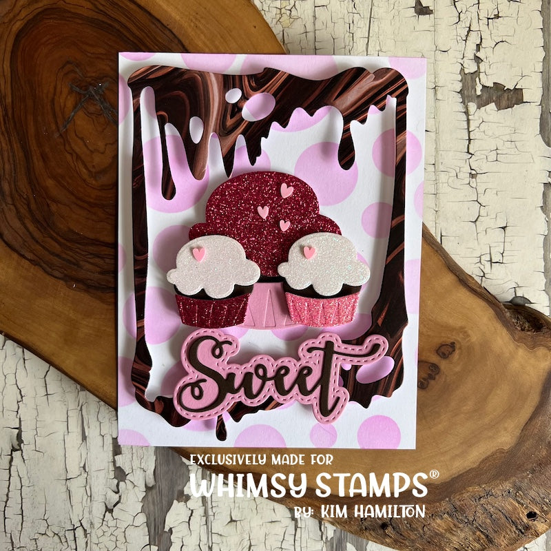 **NEW Cupcake Die Set - Whimsy Stamps