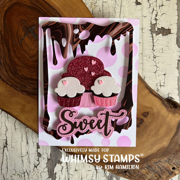 Drippy Frame Die - Whimsy Stamps