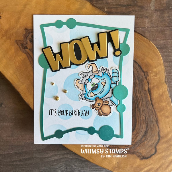 **NEW Weird-O Frame Die Set - Whimsy Stamps