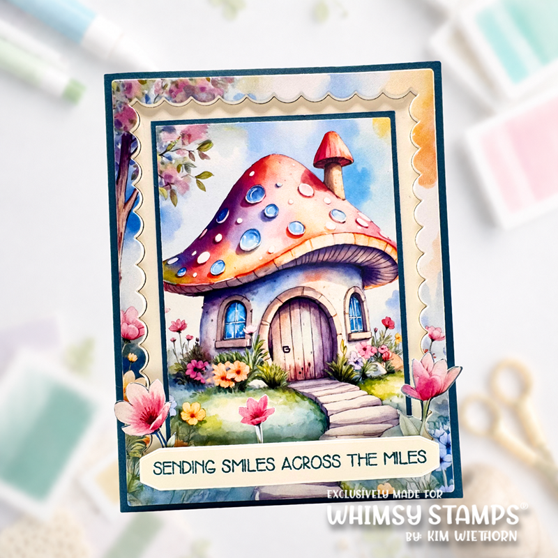 6x6 Paper Pack - Enchanted Mushrooms - Whimsy Stamps