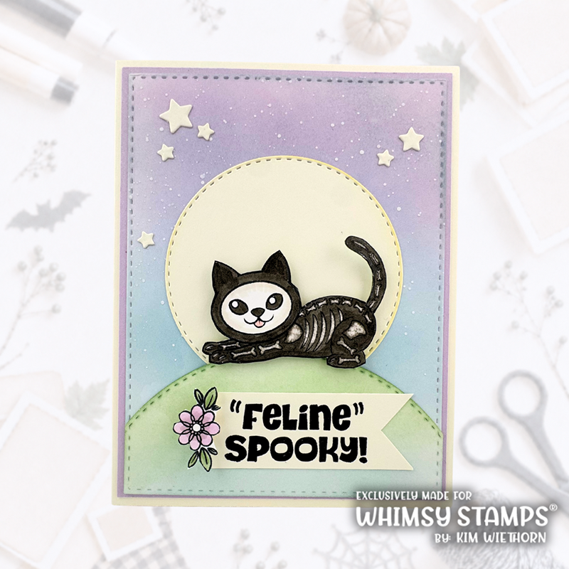 Feline Spooky Clear Stamps