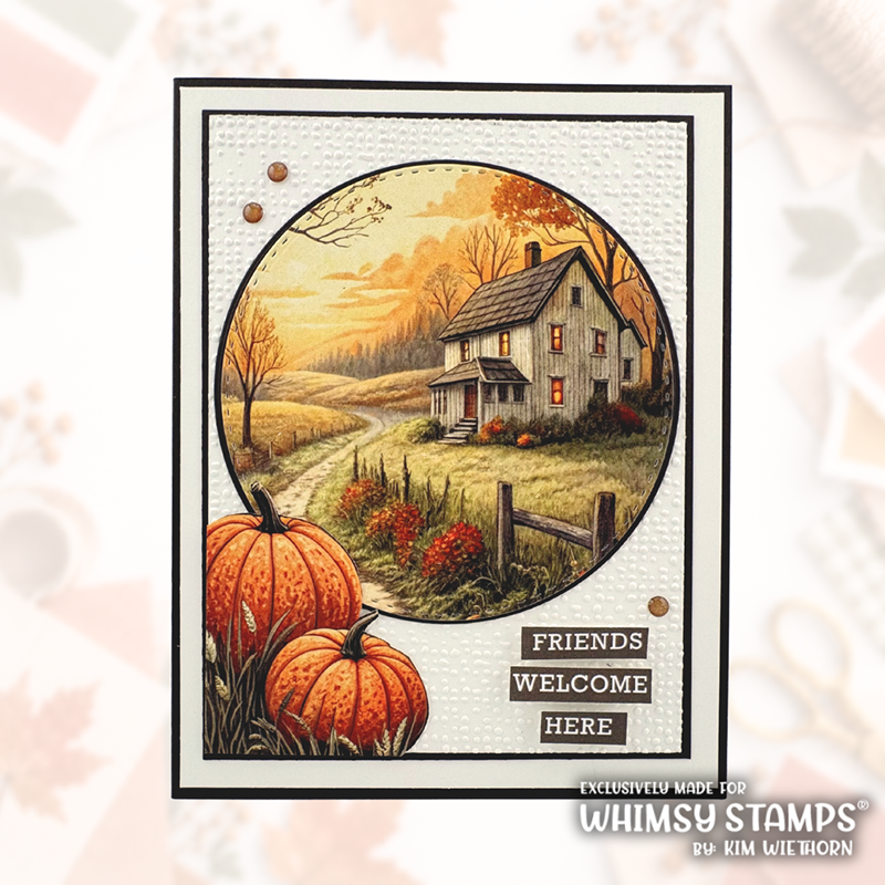 Quick Card Fronts - Harvest Welcome