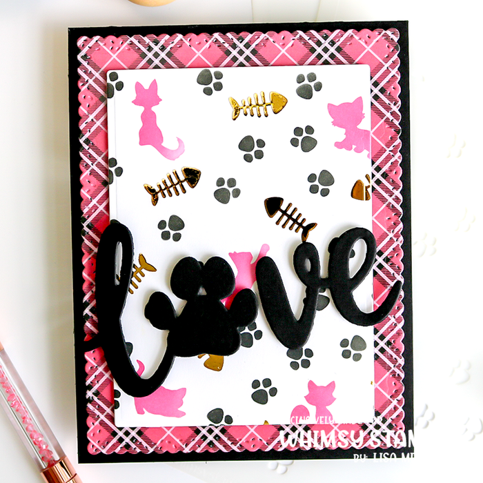 *NEW Stencil Stackers Set - Furbabies - Whimsy Stamps