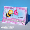 Bee Happy - Digital Stamp - Whimsy Stamps