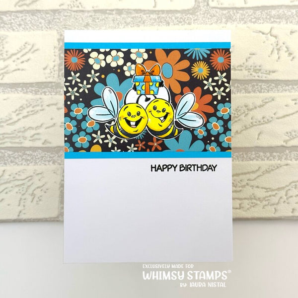 **NEW 6x6 Paper Pack - Retro Vibes - Whimsy Stamps