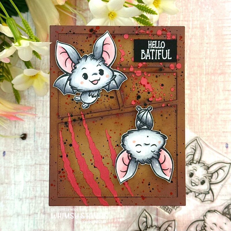 Clawed 6x9 Stencil - Whimsy Stamps