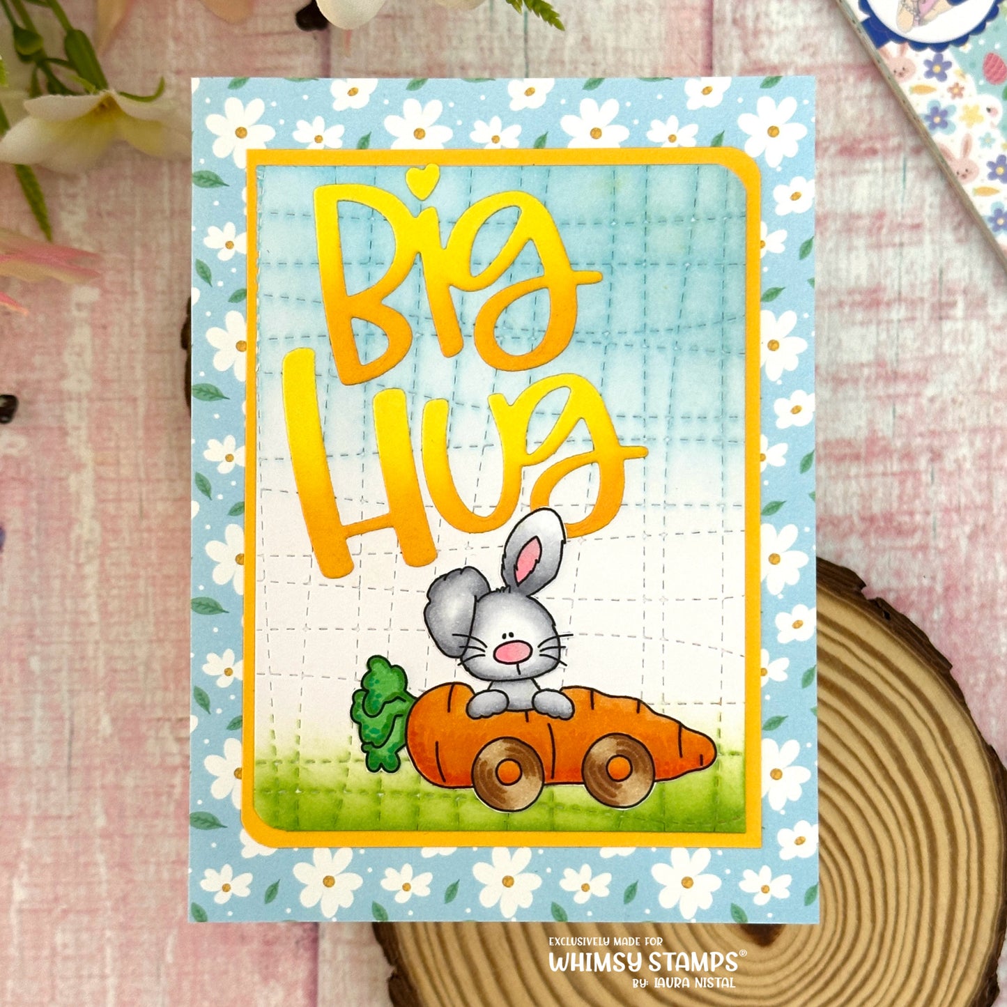 Hoppy Thoughts Clear Stamps - Whimsy Stamps