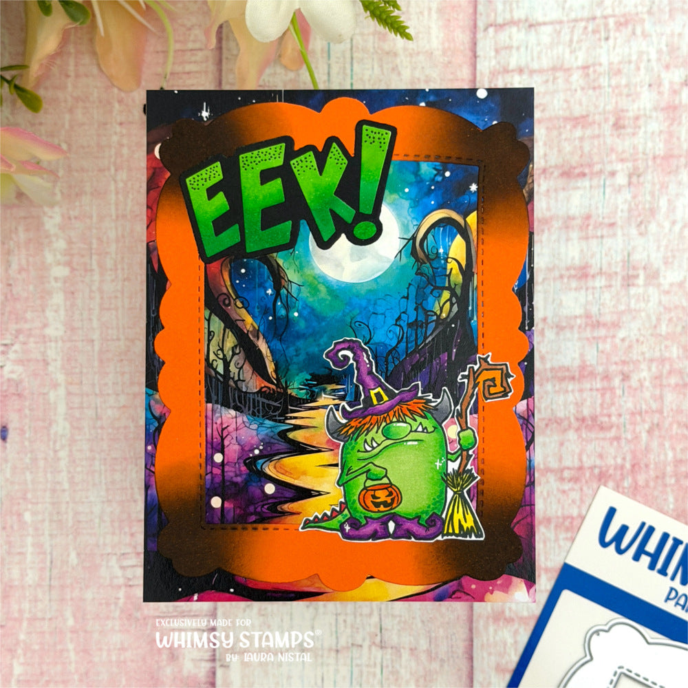 Monster Halloween Clear Stamps