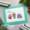 *NEW Monster Daze Clear Stamps - Whimsy Stamps