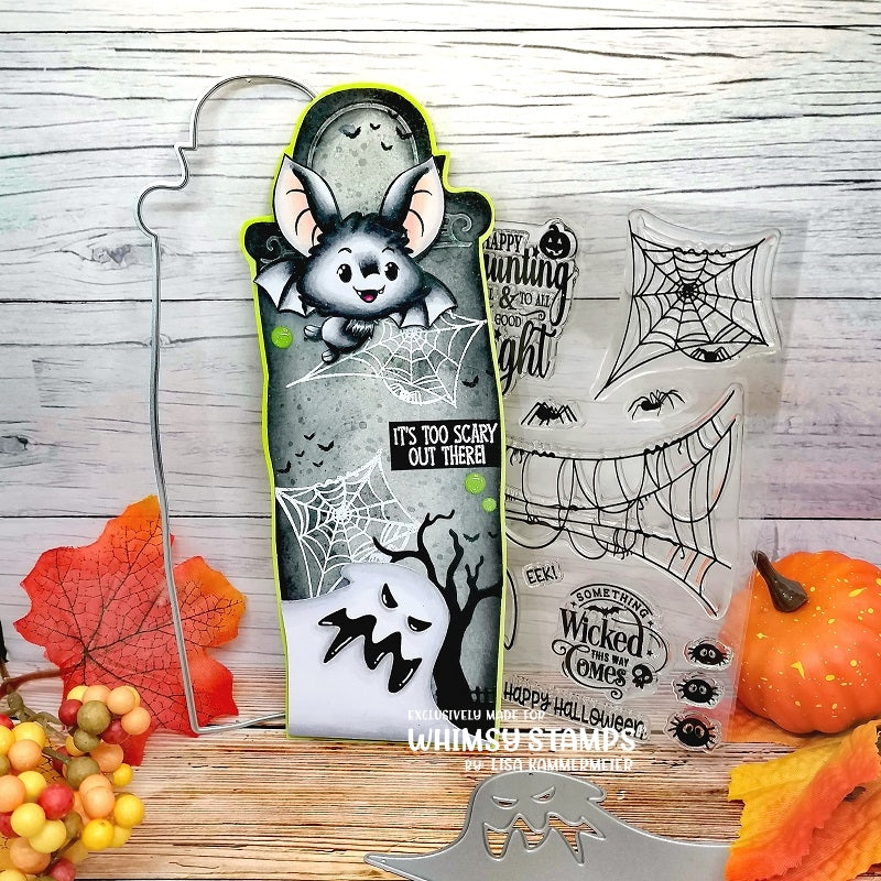 Peeking Ghosts Die Set - Whimsy Stamps