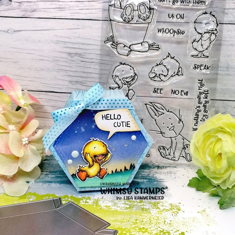 Hexagon Treat Box Die - Whimsy Stamps