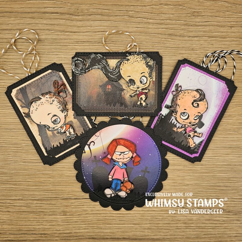 Dead Dolly Clear Stamps - Whimsy Stamps