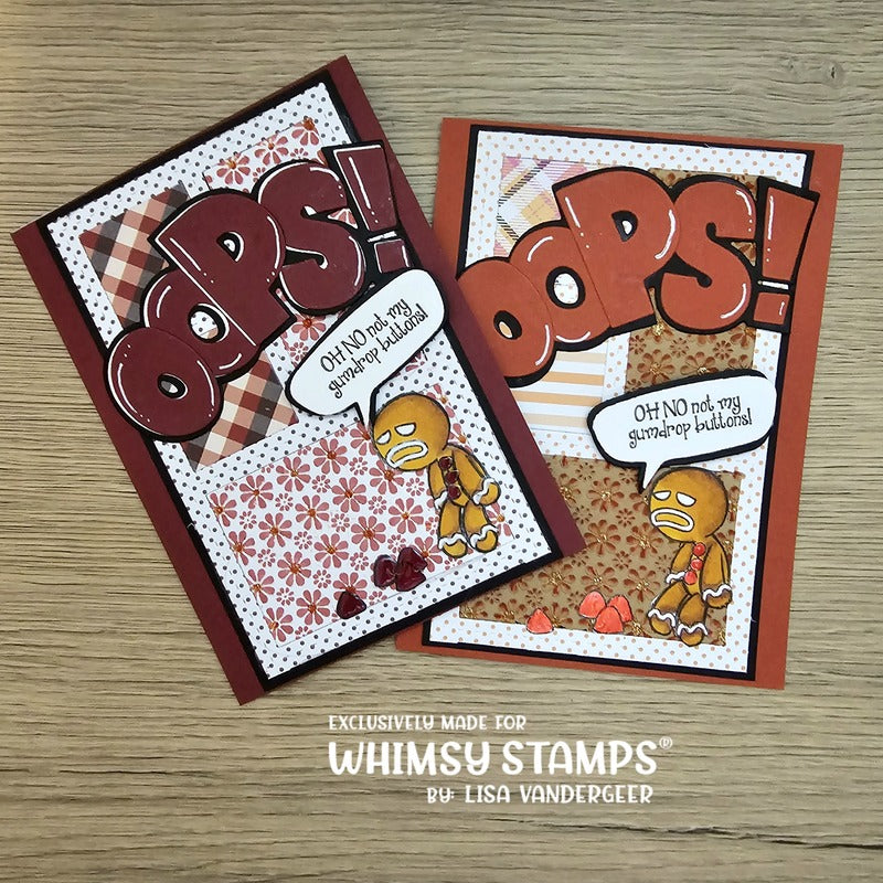 GingerSnaps! Clear Stamps