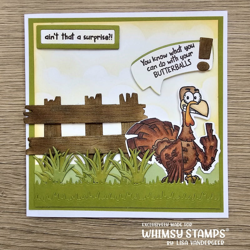 Gobble This! Clear Stamps