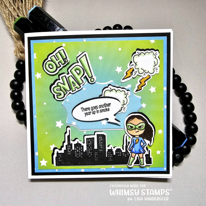 Oh, Snap! Clear Stamps - Whimsy Stamps