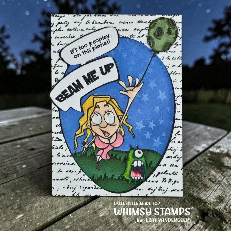 Wait for Me Clear Stamps