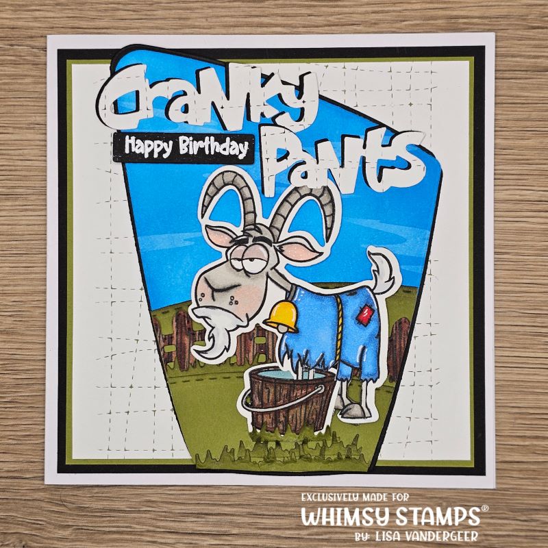 Cranky Pants Clear Stamps - Whimsy Stamps