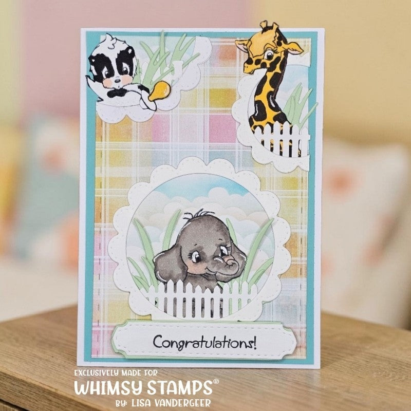 Critter Babies Clear Stamps - Whimsy Stamps