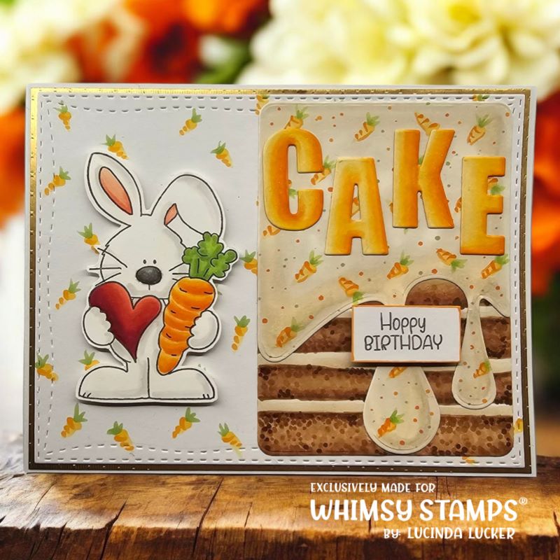 Hoppy Thoughts Clear Stamps - Whimsy Stamps