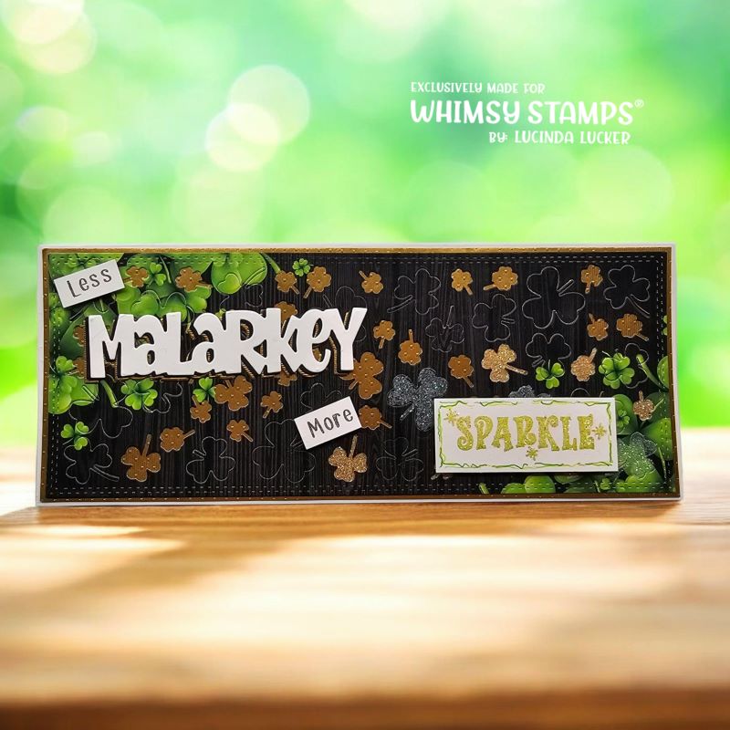 Slimline Paper Pack - St. Patrick's Day - Whimsy Stamps