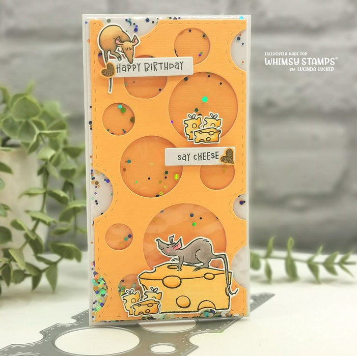 Say Cheese Clear Stamps - Whimsy Stamps
