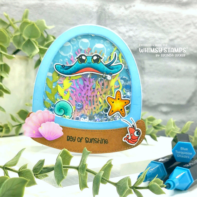 Shaker Maker Glitter Globe Die Set - Whimsy Stamps