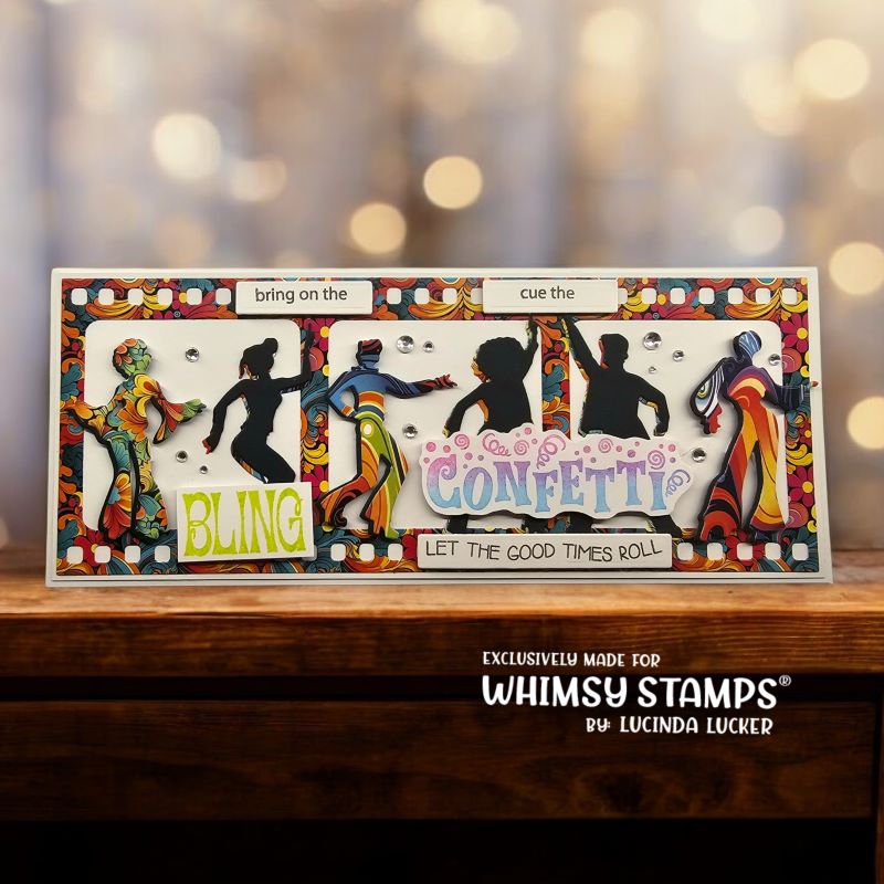 Slimline Film Strip Die | Whimsy Stamps