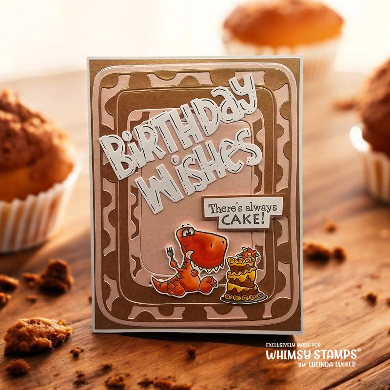 Dino Mighties Clear Stamps - Whimsy Stamps