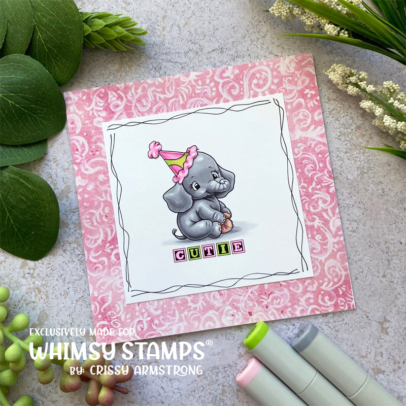 **NEW Critter Babies Clear Stamps - Whimsy Stamps