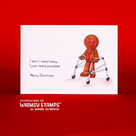Jungle Bells One - Lion - Digital Stamp– Whimsy Stamps