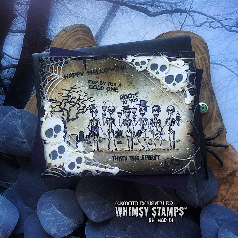 Pick Your Poison Clear Stamps - Whimsy Stamps